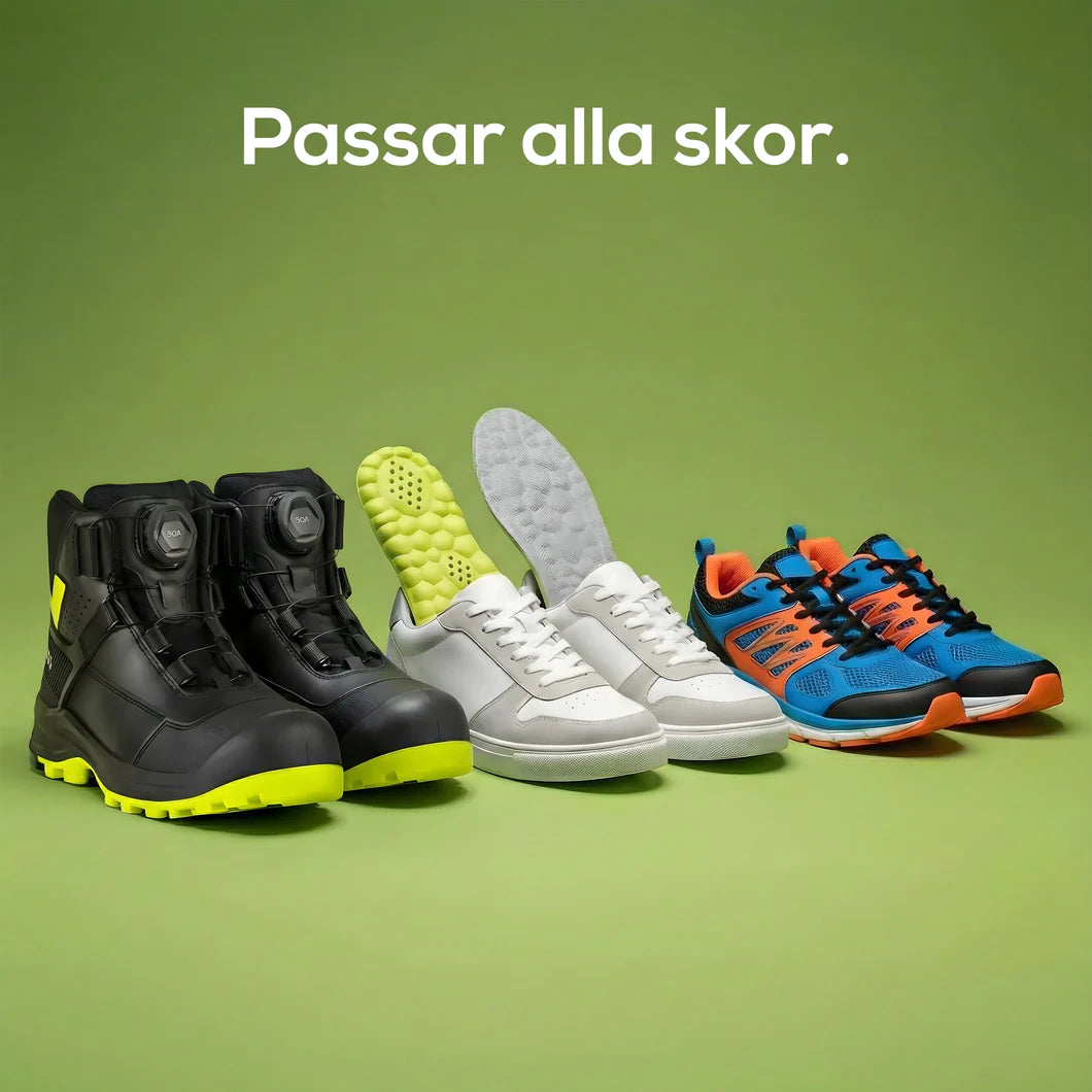Smärtlindrande Skosulor